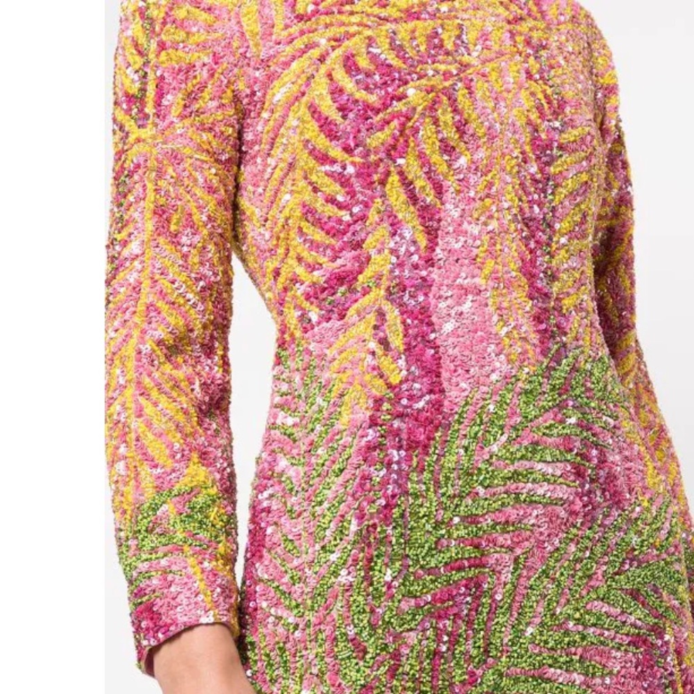 Retrofete Nikki sequin-embellished mini dress, SIZE MEDIUM NEW - Picture 4 of 12